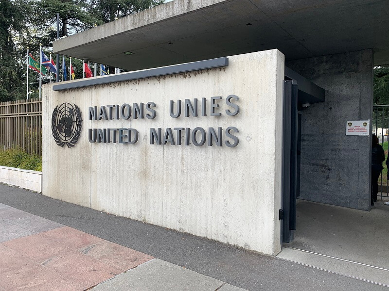 Zwiedzanie ONZ w Genewie